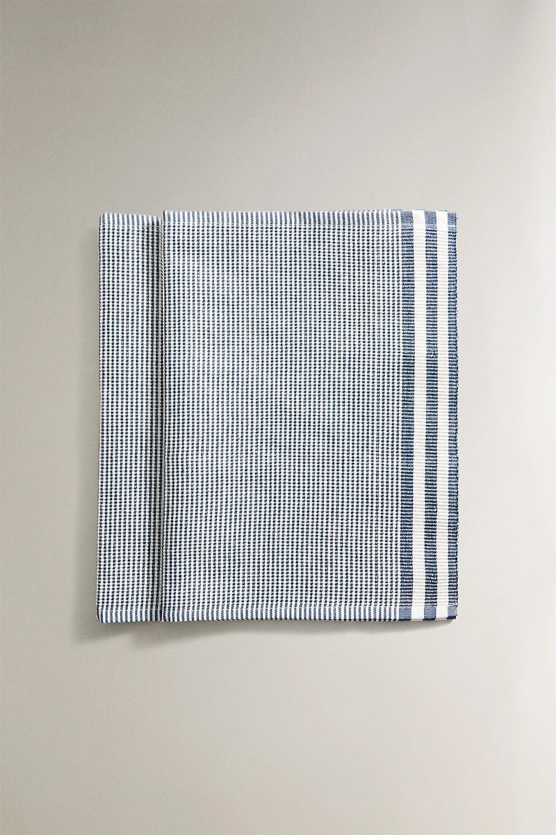 STRIPED INDIVIDUAL TABLECLOTH (PACK OF 2)