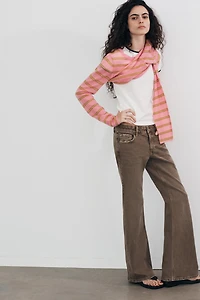 TRF LOW RISE BOOTCUT JEANS