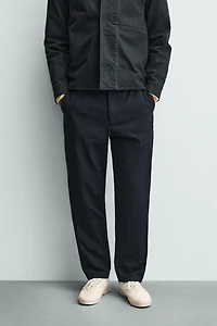 STRAIGHT FIT CARGO PANTS