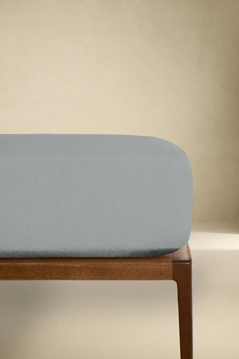 DRAP-HOUSSE LIN LAVÉ | 30 CM HAUTEUR (140 G/M²)