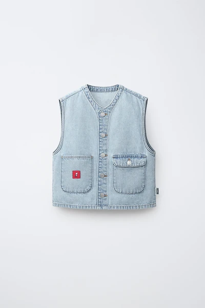 SNOOPY PEANUTS™ DENIM VEST
