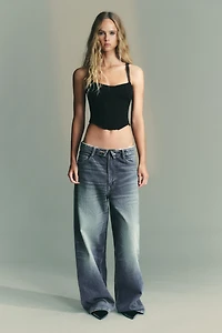 JACQUARD CORSET TOP