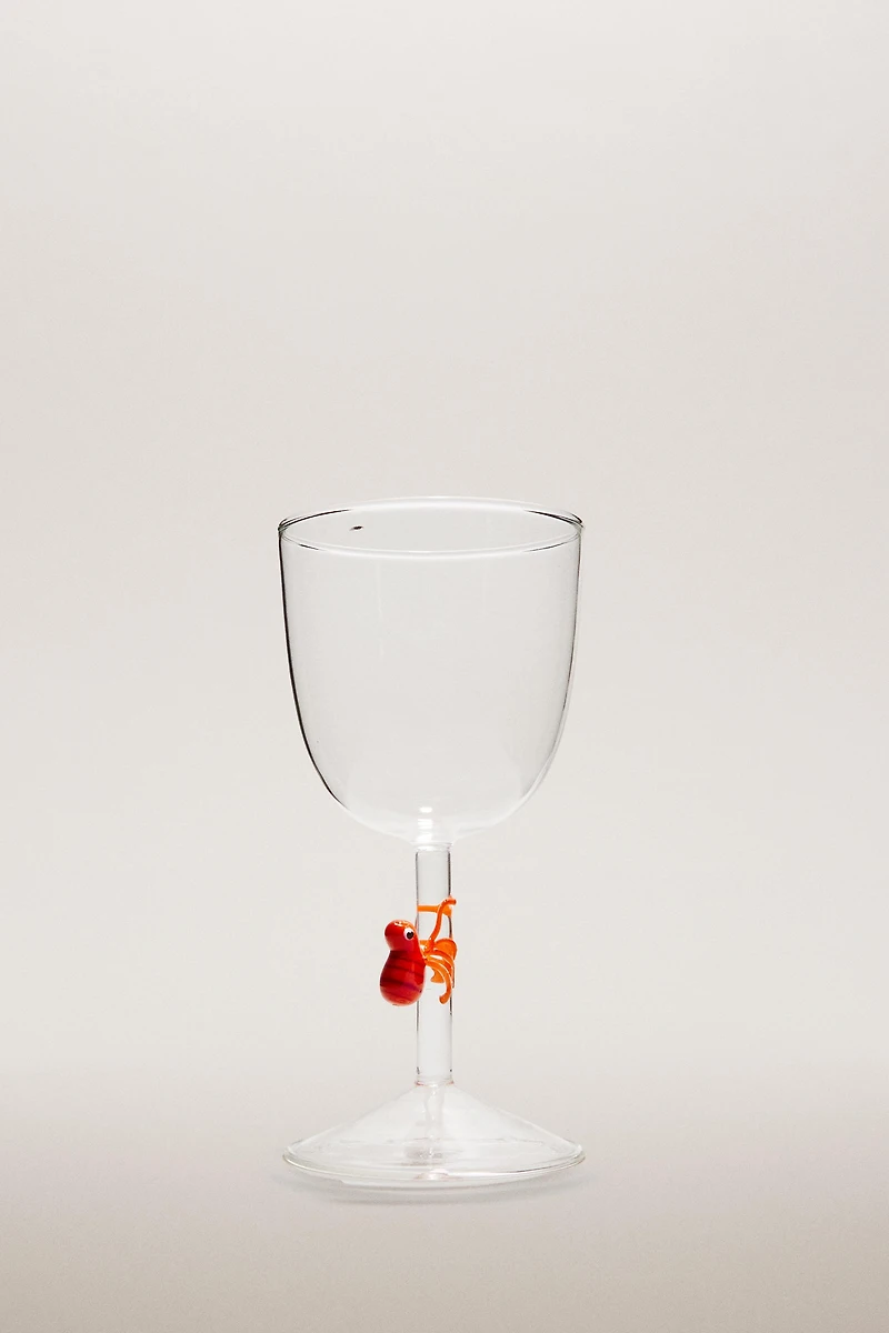 VERRE BOROSILICATE ANIMAL MARIN