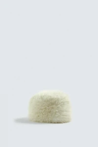 FAUX FUR HAT HARRY LAMBERT FOR ZARA X DISNEY