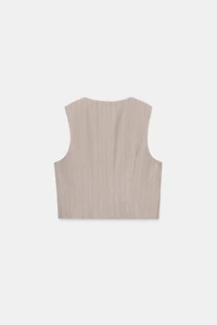 HERRINGBONE VEST