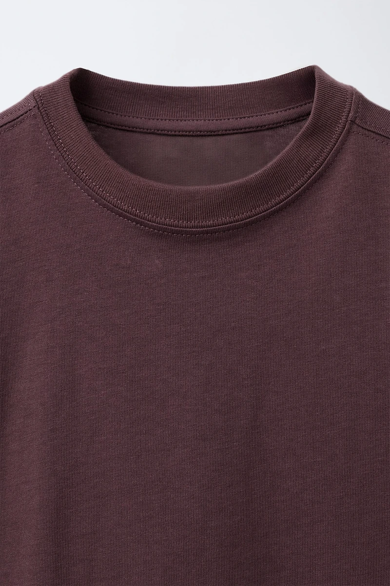 PLAIN MEDIUM WEIGHT T-SHIRT