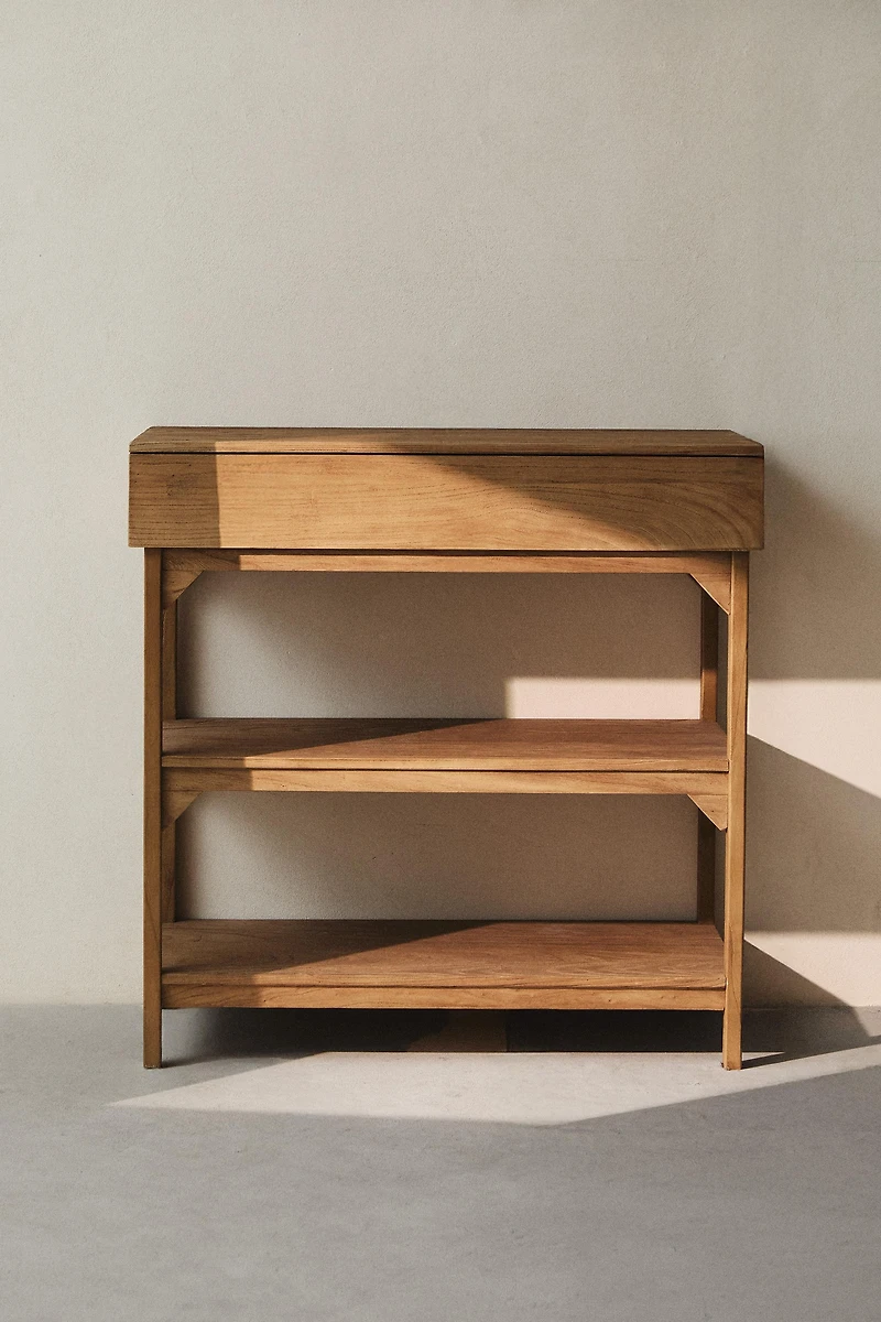 WOODEN STORAGE UNIT