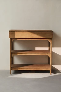 WOODEN STORAGE UNIT