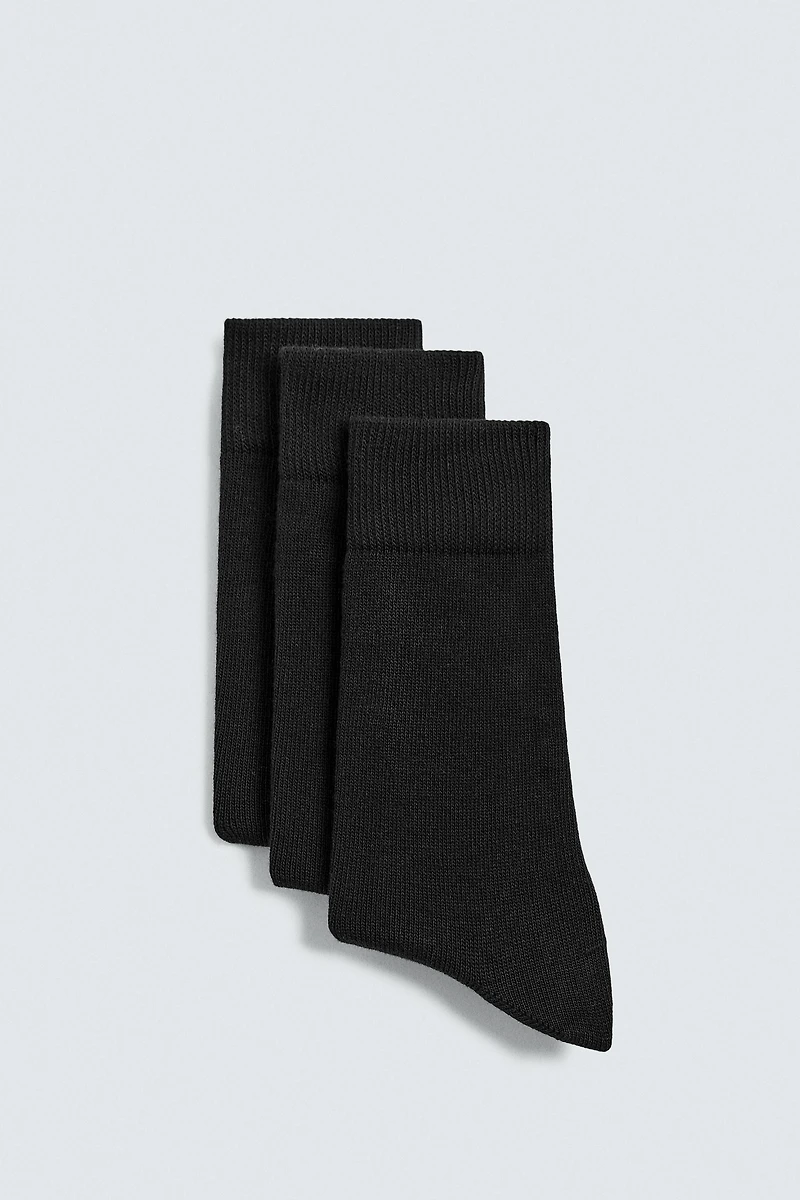3-PACK STRUCTURE SOCKS