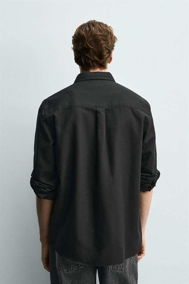 REGULAR FIT LINEN