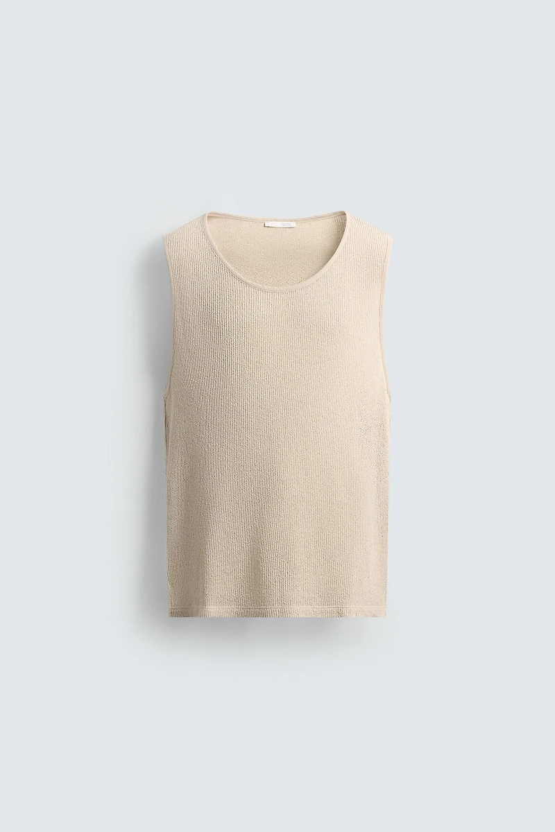 TEXTURED TANK TOP