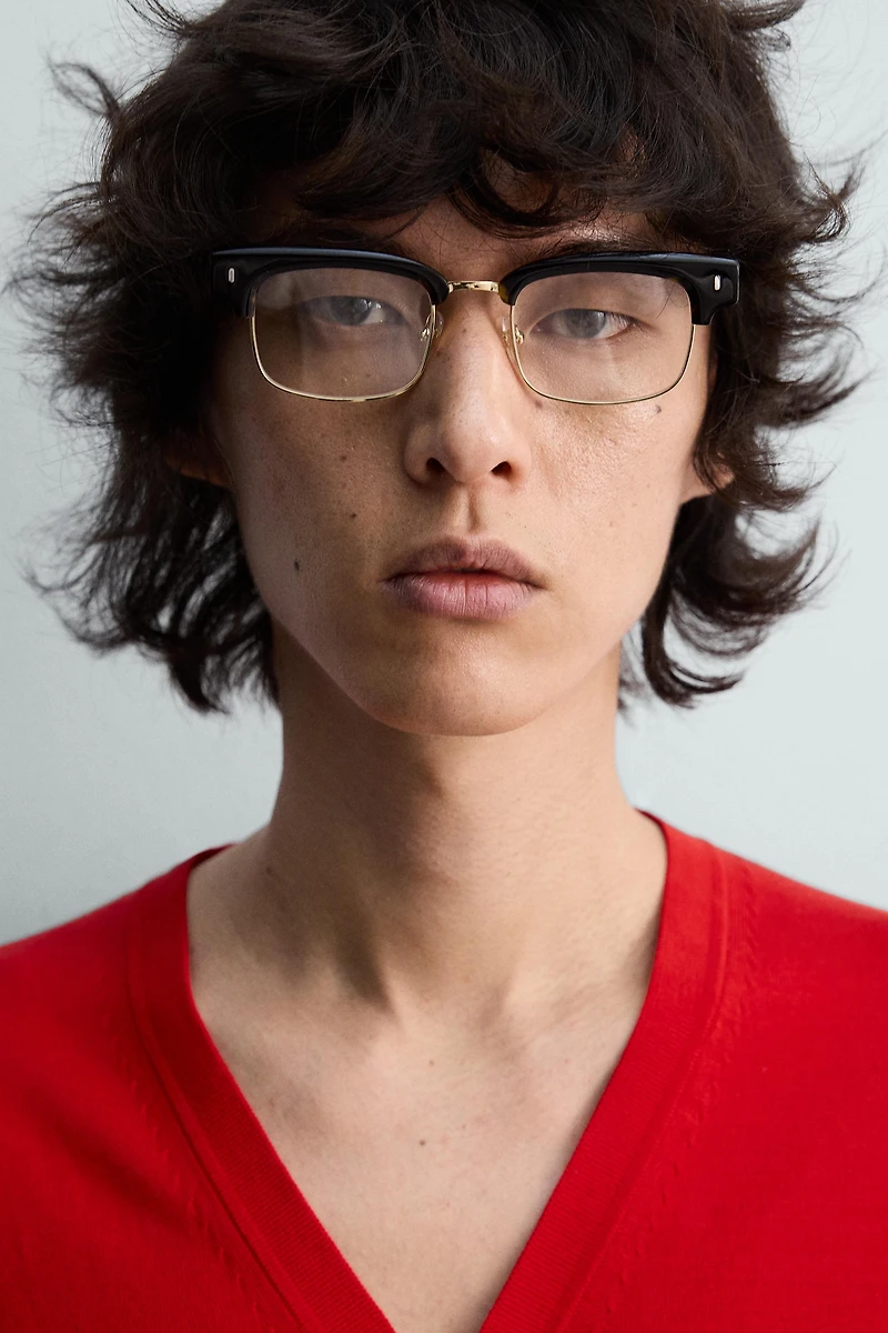 LUNETTES ACÉTATE COMBINÉ