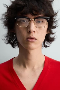 LUNETTES ACÉTATE COMBINÉ
