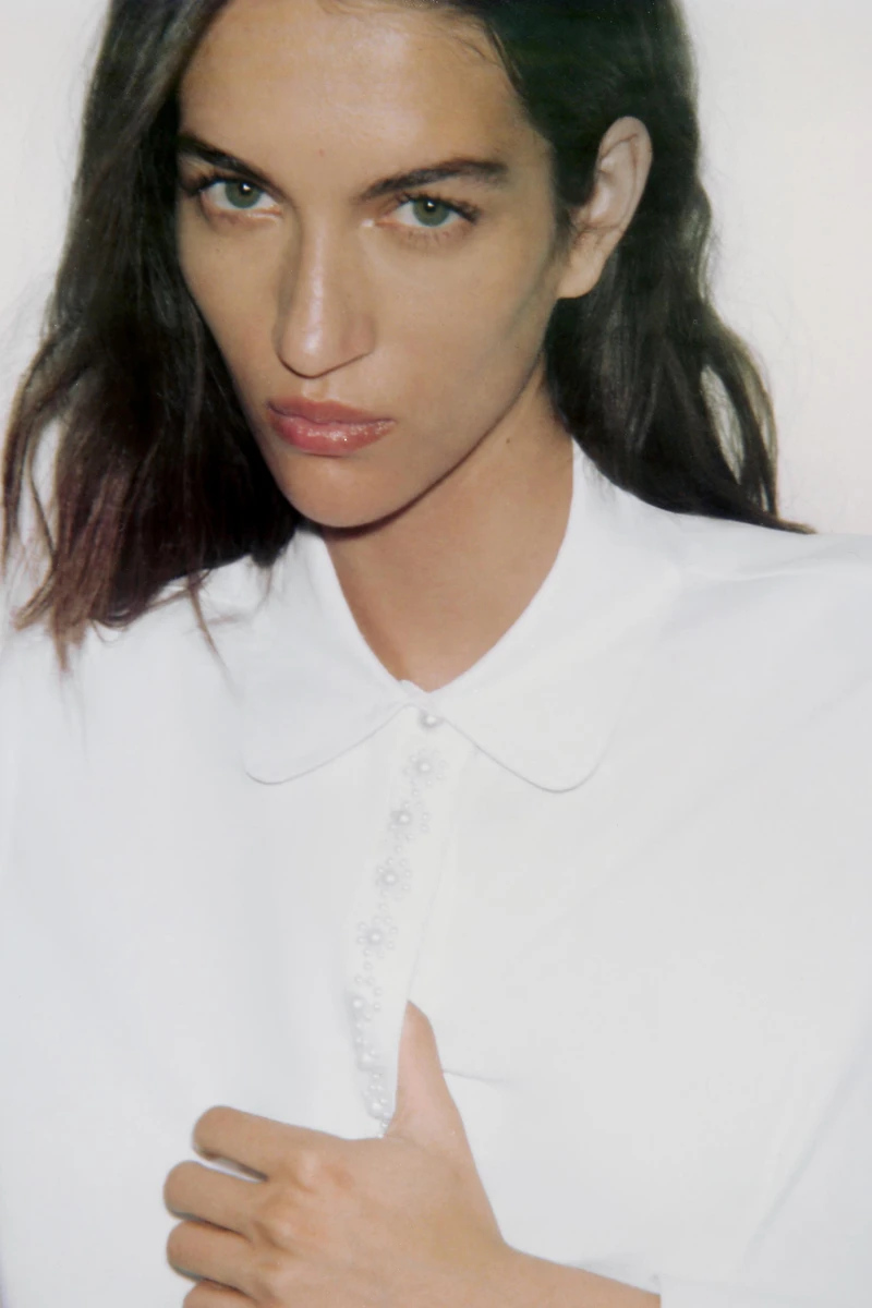 PEARL POPLIN SHIRT