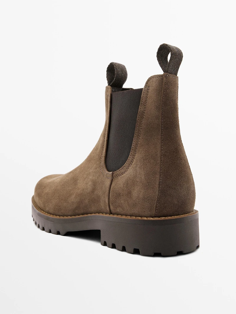 Chelsea boots en cuir