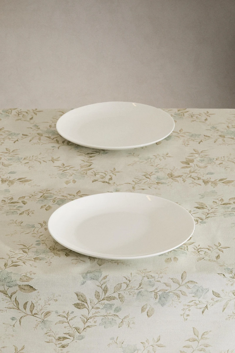 PLANT PRINT TABLECLOTH