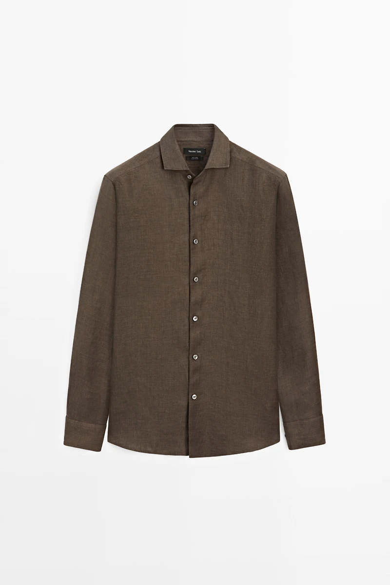 100% linen shirt