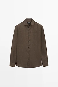 100% linen shirt