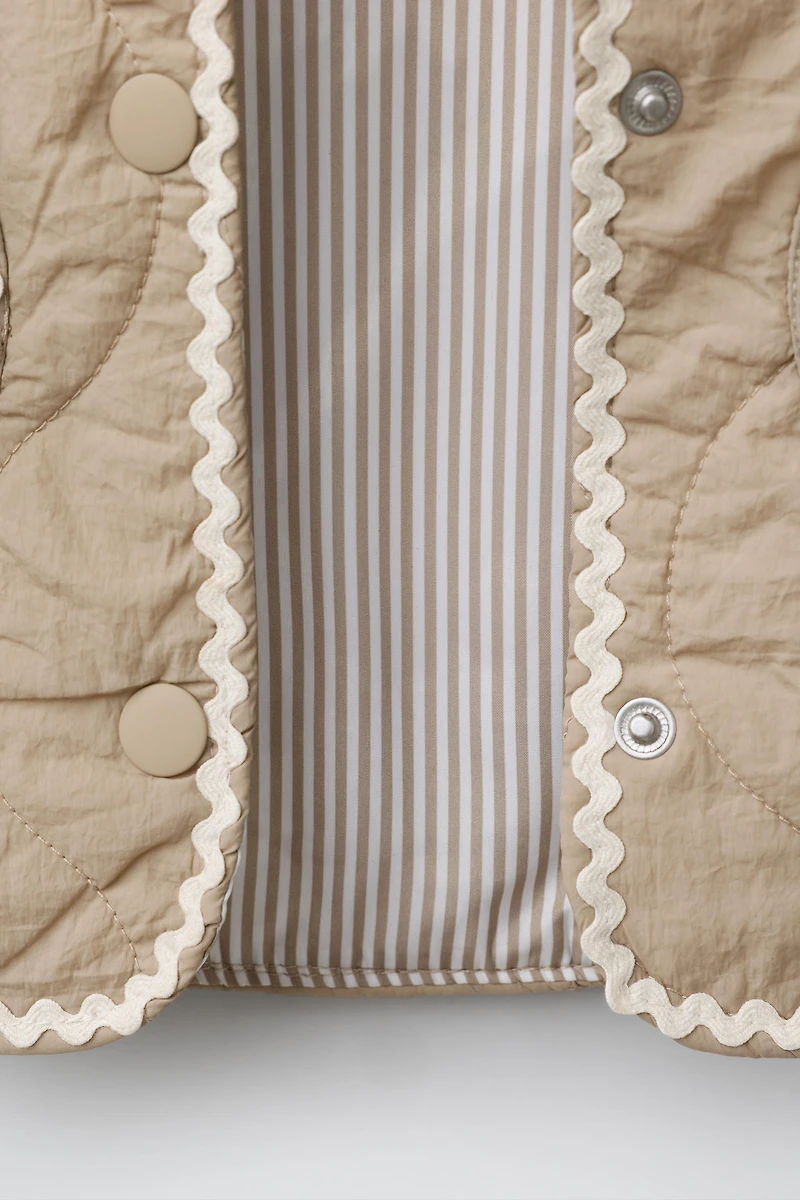 VESTE MATELASSÉE CŒURS