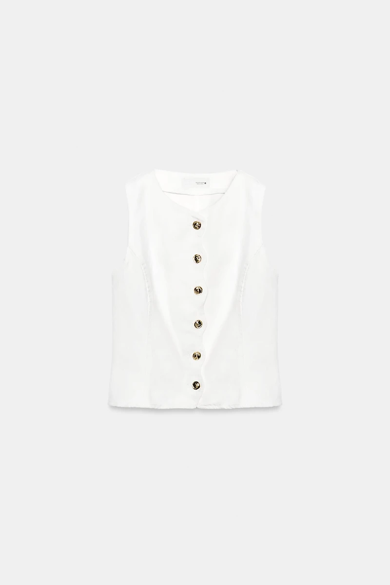Z1975 SCALLOPED TRIM TOP