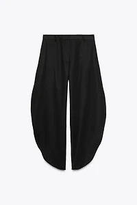 ZW COLLECTION WIDE-LEG PANTS WITH VENTS