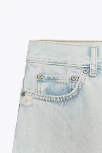 ZW COLLECTION HIGH WAIST PALAZZO JEANS