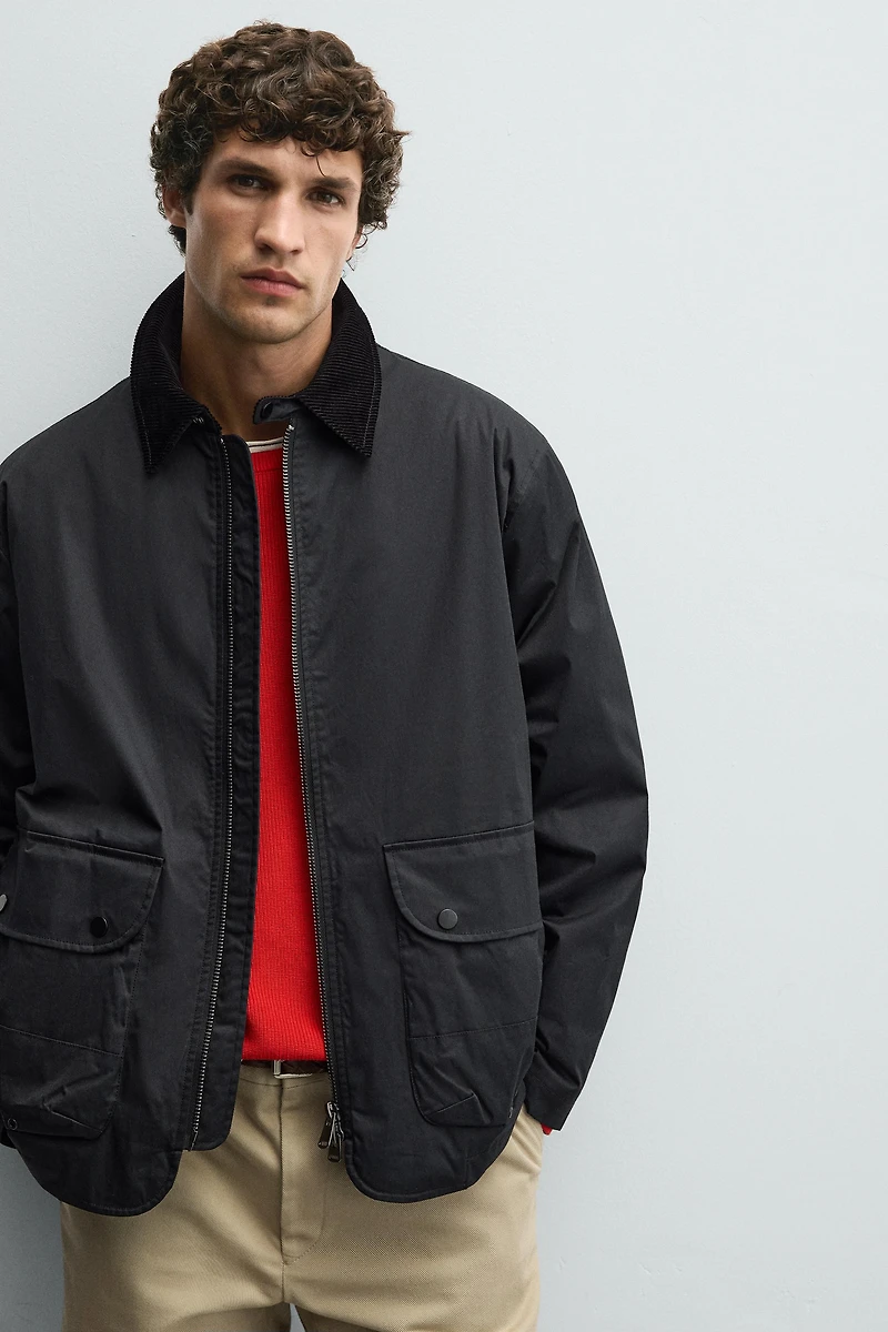 PARKA COL COMBINÉ