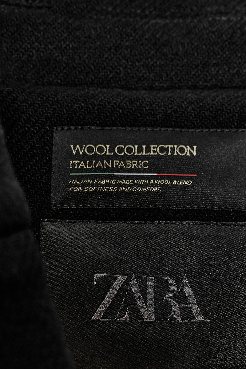 WOOL BLEND COAT ZW COLLECTION