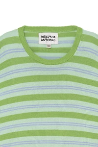 COTTON - LINEN STRIPED JUMPER