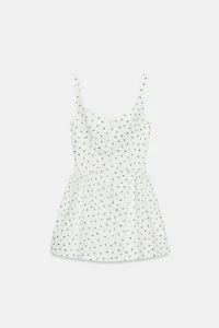 FLORAL PRINT VOLUME DRESS