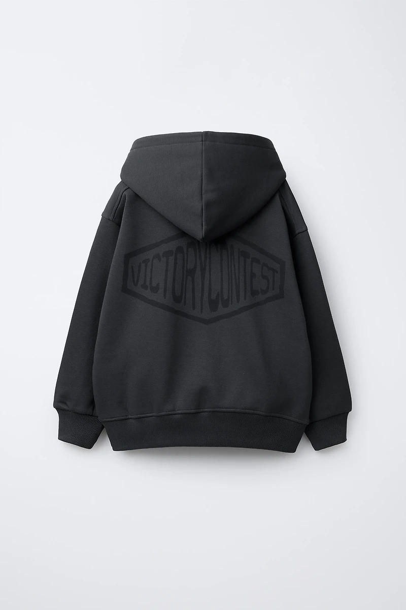 HOODIE AND JOGGER PANTS WITH PATCH SET