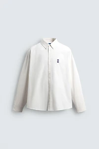 CHEMISE OXFORD À PIÈCES CHAMPION ® X ZARA