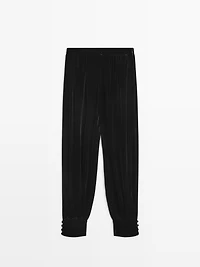 Pantalon bouffant en velours - STUDIO