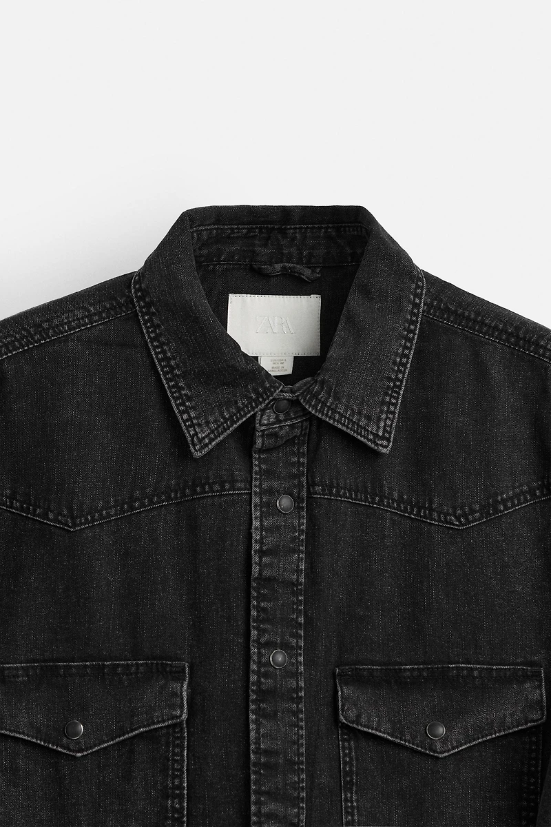 DENIM WESTERN SHIRT