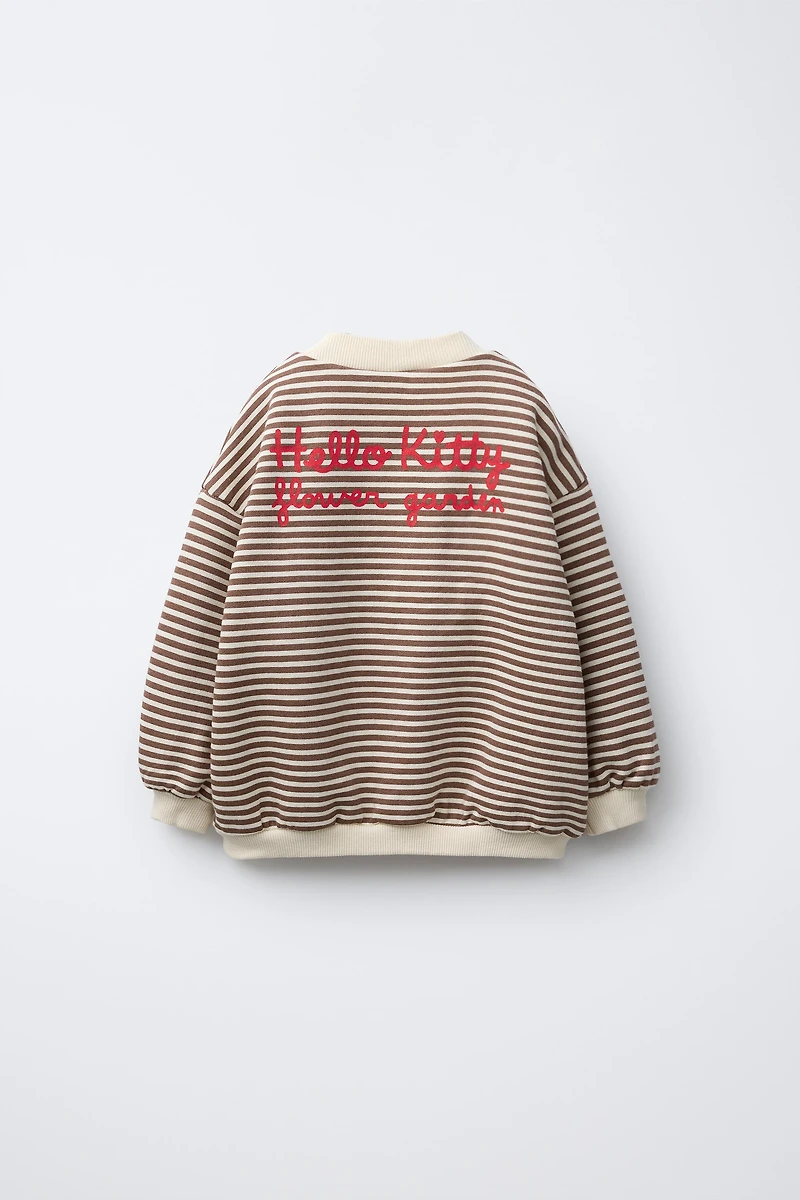 STRIPED HELLO KITTY © SANRIO SWEATSHIRT