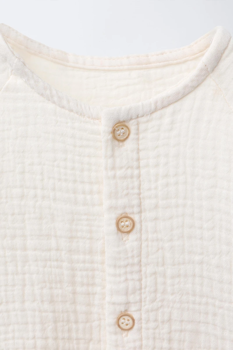 COTTON GAUZE SHIRT