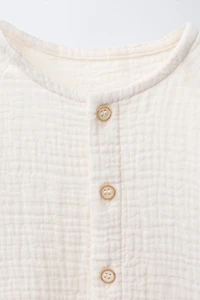 COTTON GAUZE SHIRT