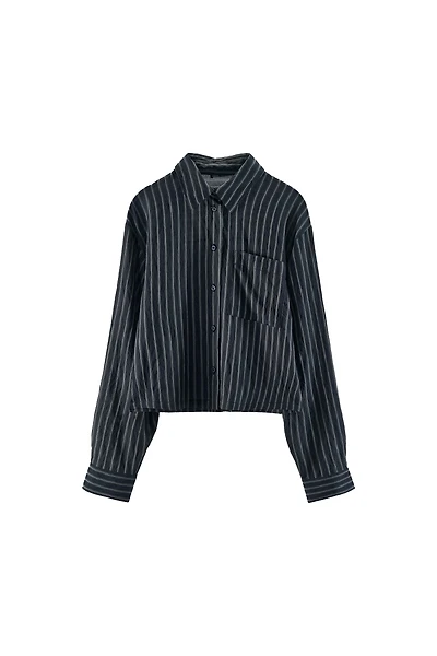CHEMISE À RAYURES