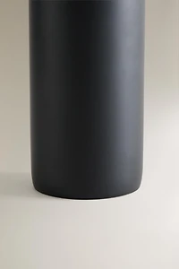 BLACK RESIN SOAP DISPENSER