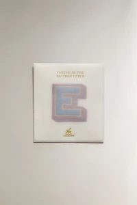 LEATHER LETTER E PATCH