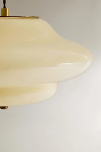 PLAFONNIER GRANDE EN VERRE
