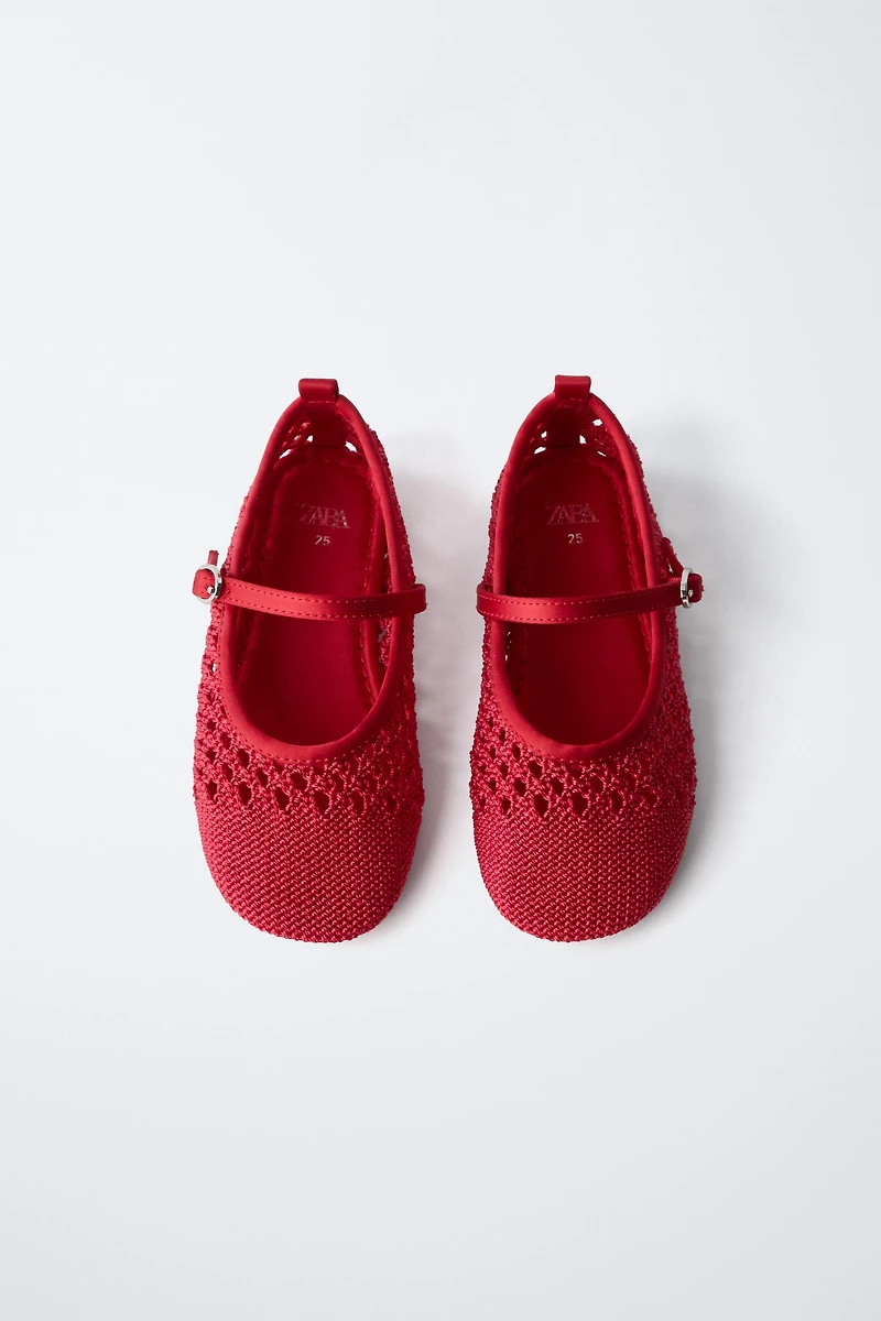 BALLERINES AJOURÉES