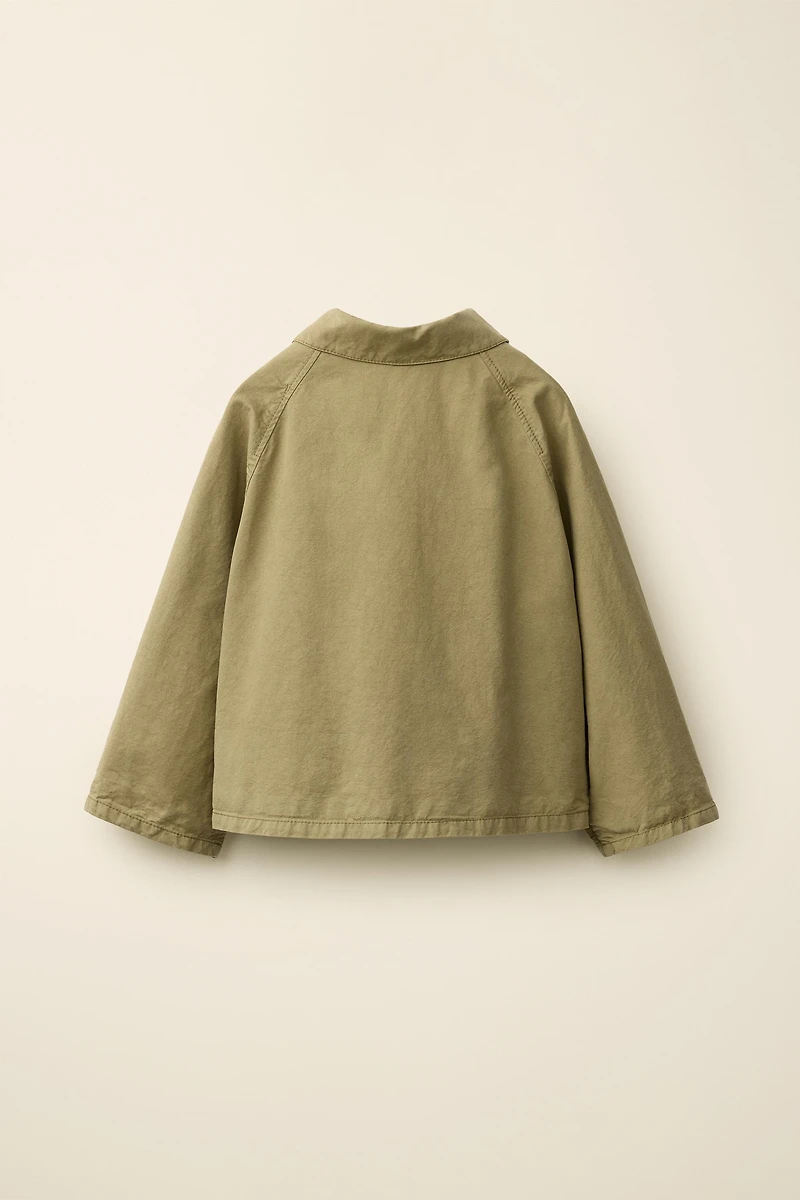 SHORT TRENCH COAT CREATED BY CARAMEL LONDON X ZARA