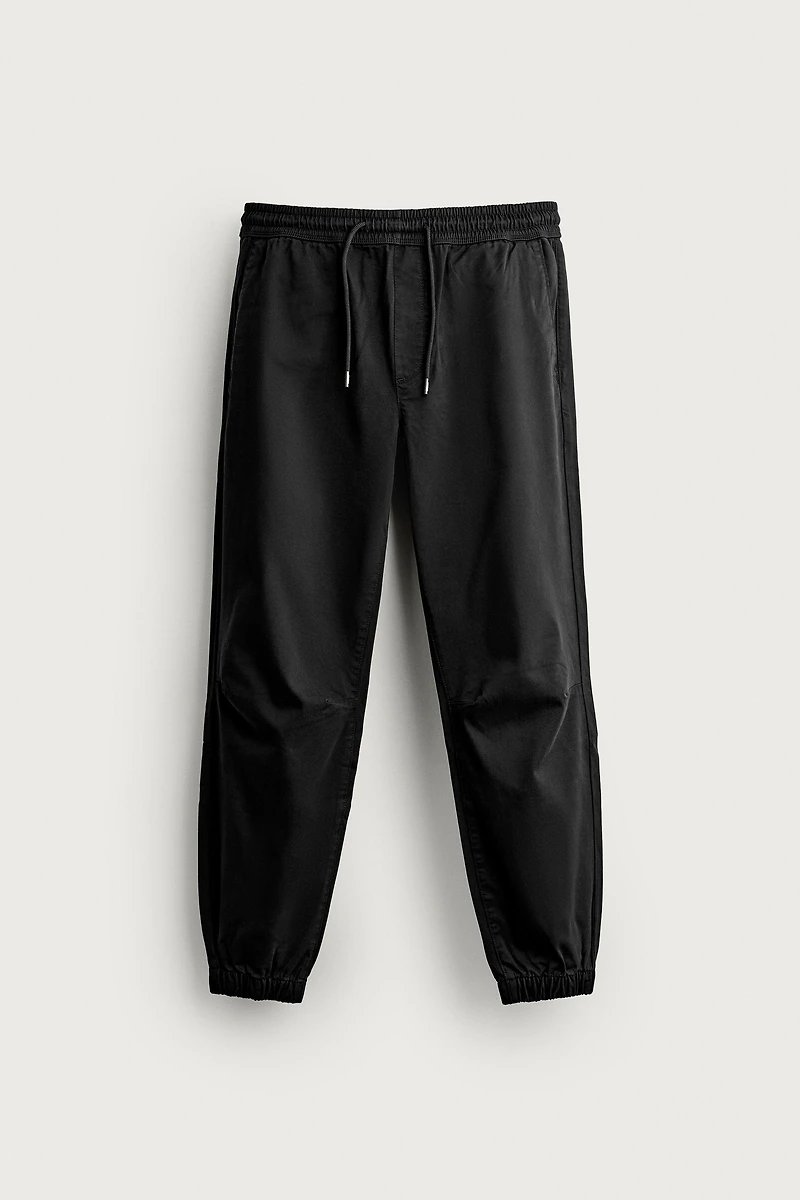 SLIM FIT JOGGER WAIST PANTS