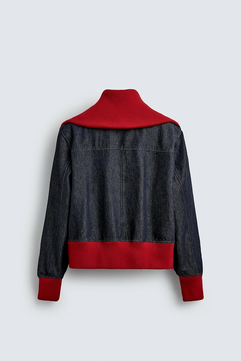 VESTE EN DENIM RIB HARRY LAMBERT FOR ZARA X DISNEY