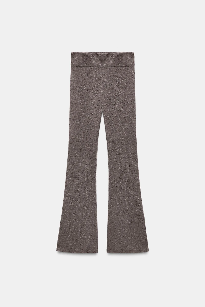 90% WOOL FLARE SKI COLLECTION PANTS