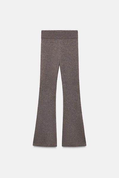 90% WOOL FLARE SKI COLLECTION PANTS
