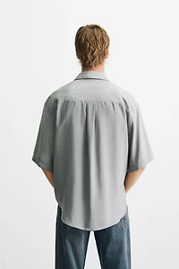 RELAXED FIT FLOWY SHIRT