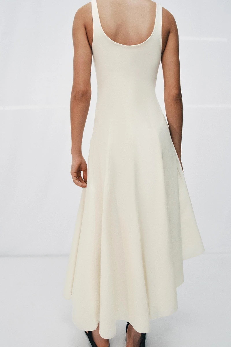 COMBINATION GODET DRESS