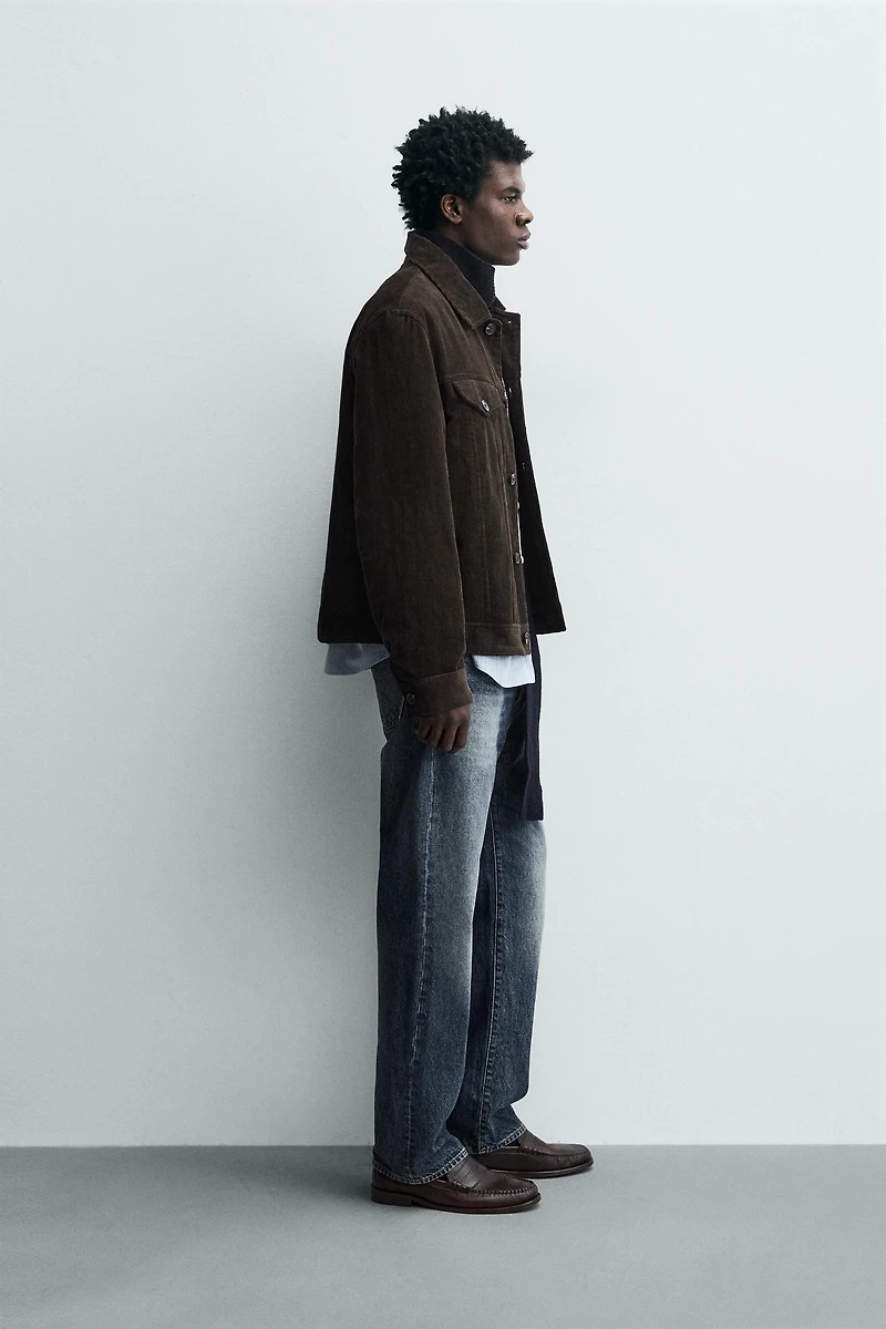 REGULAR FIT CORDUROY JACKET